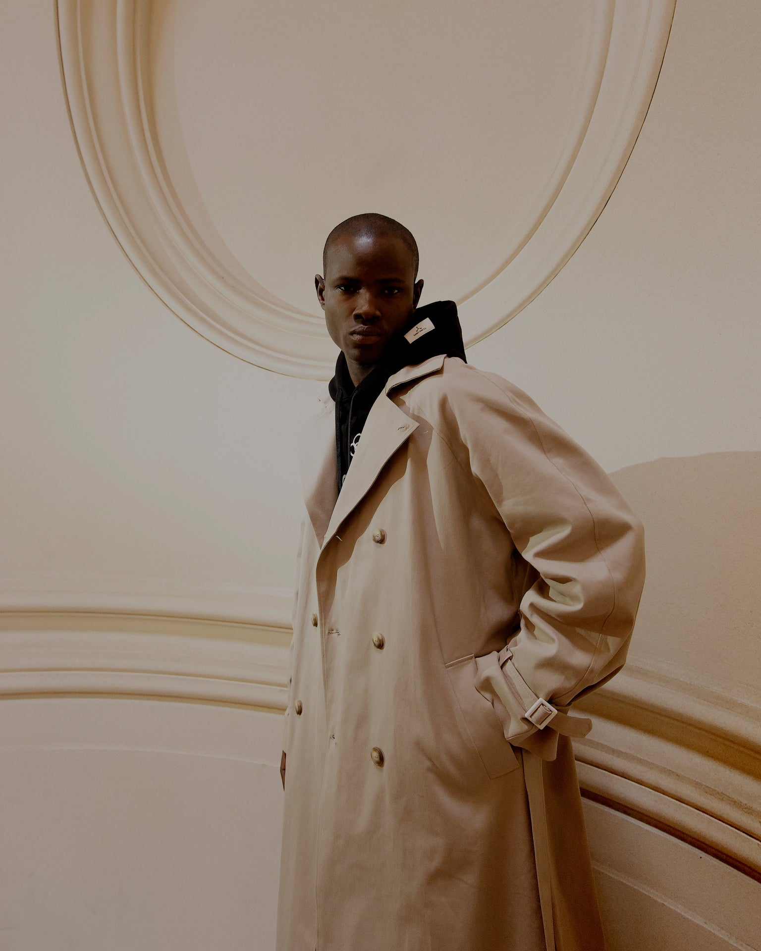 IDOLS TRENCH COAT // TAUPE x OYSTER