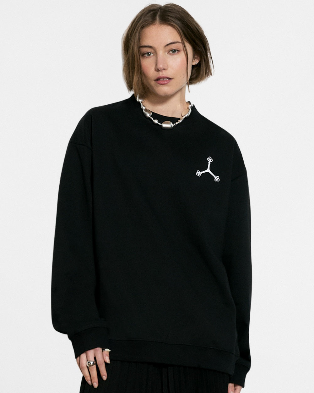 PRIMA OCTO SWEATSHIRT // BLACK