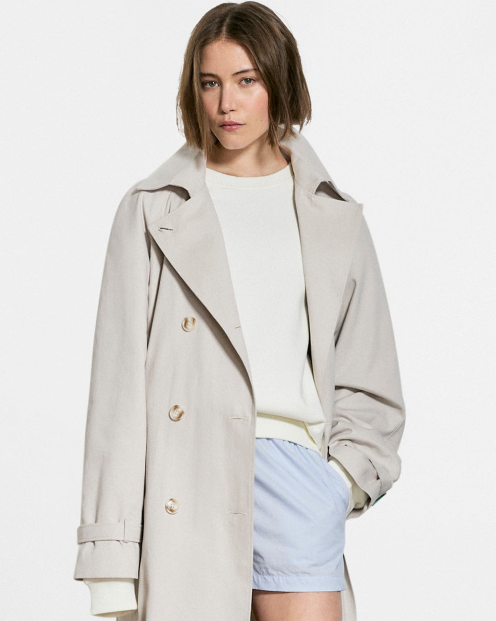 IDOLS TRENCH COAT // SAND x CACTUS