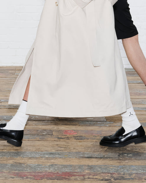 X.TWENTY SOCKS // WHITE x BLACK