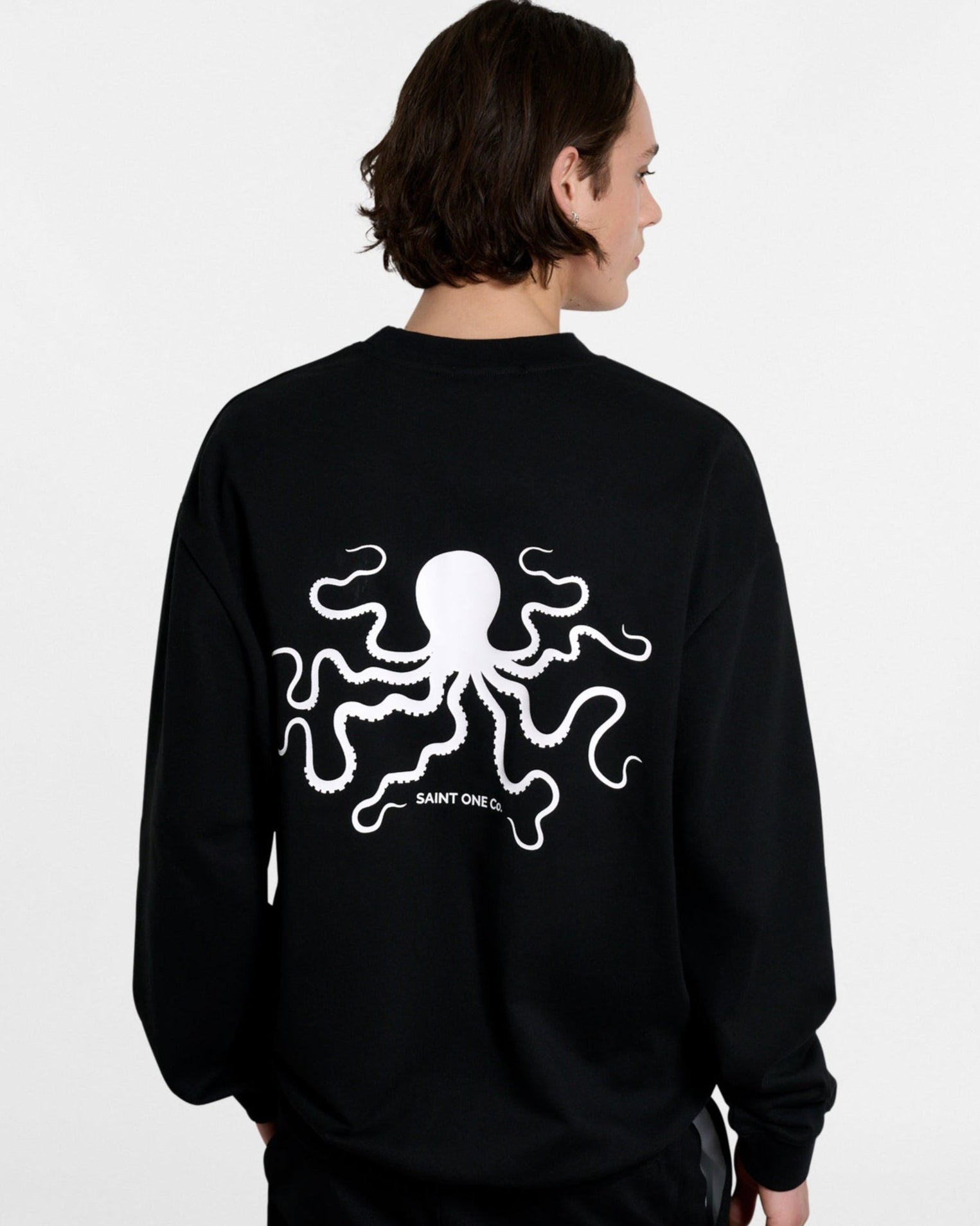 PRIMA OCTO SWEATSHIRT // BLACK