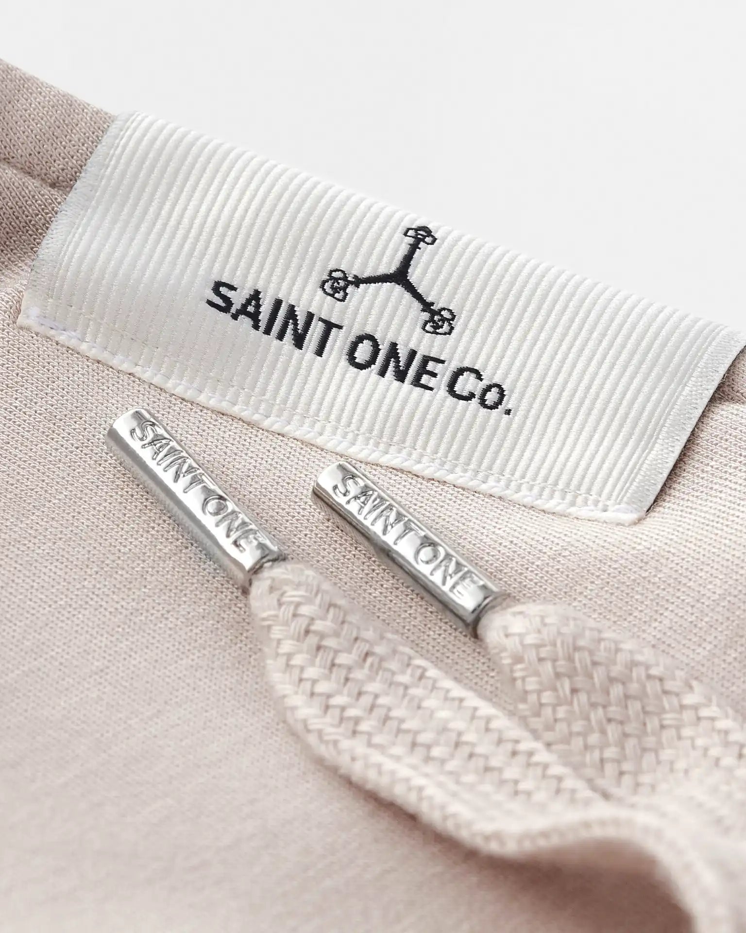 SAINT ONE LOUNGE SHORTS // LIGHT TAUPE