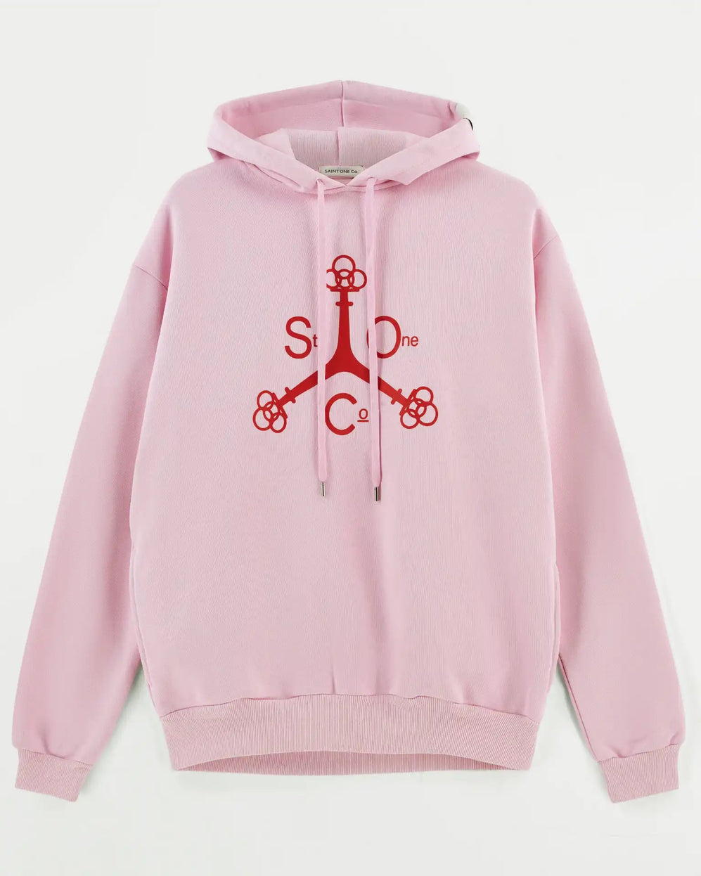 SAINT ONE HOODIE // DUST PINK