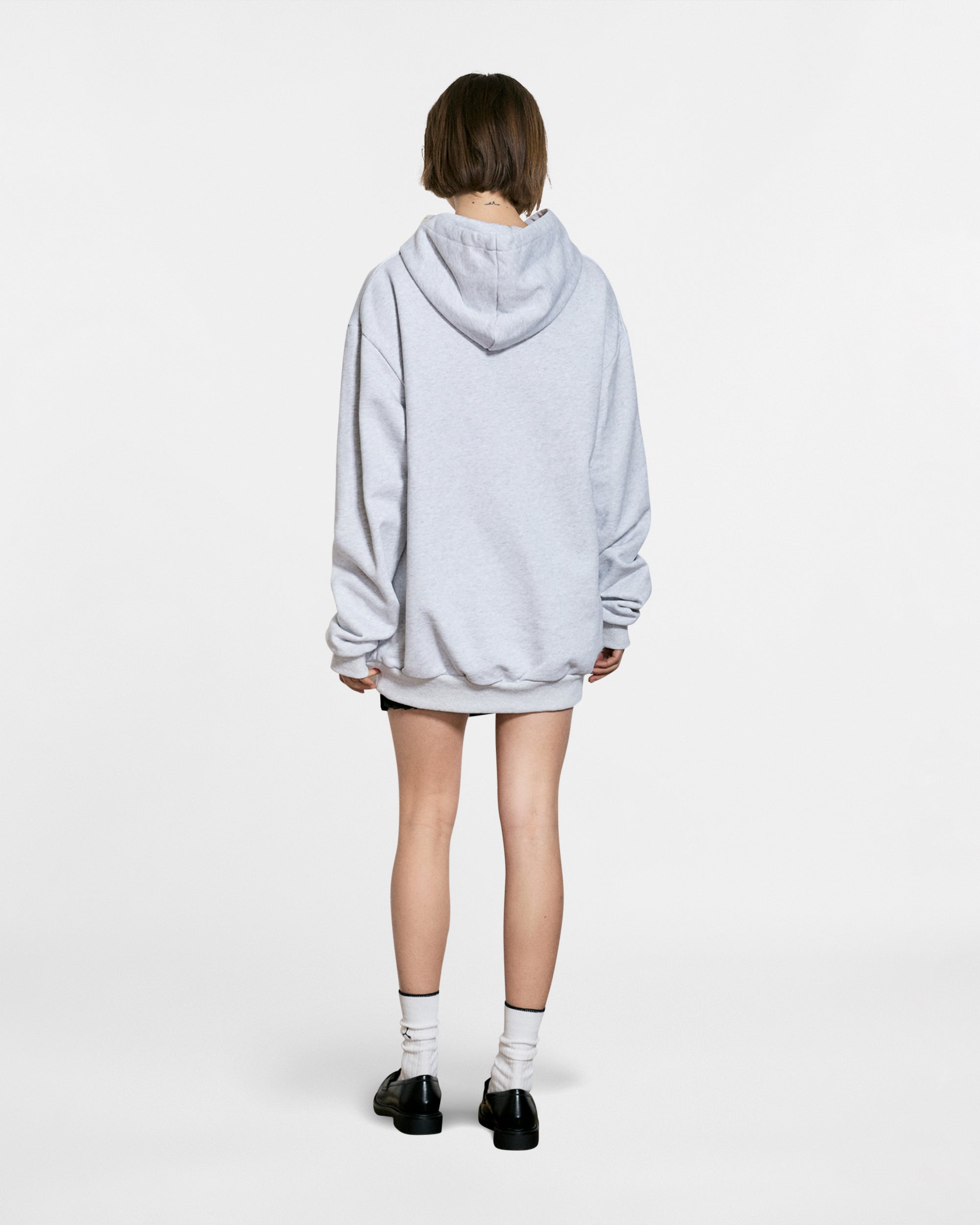 SAINT ONE HOODIE // LIGHT HEATHER