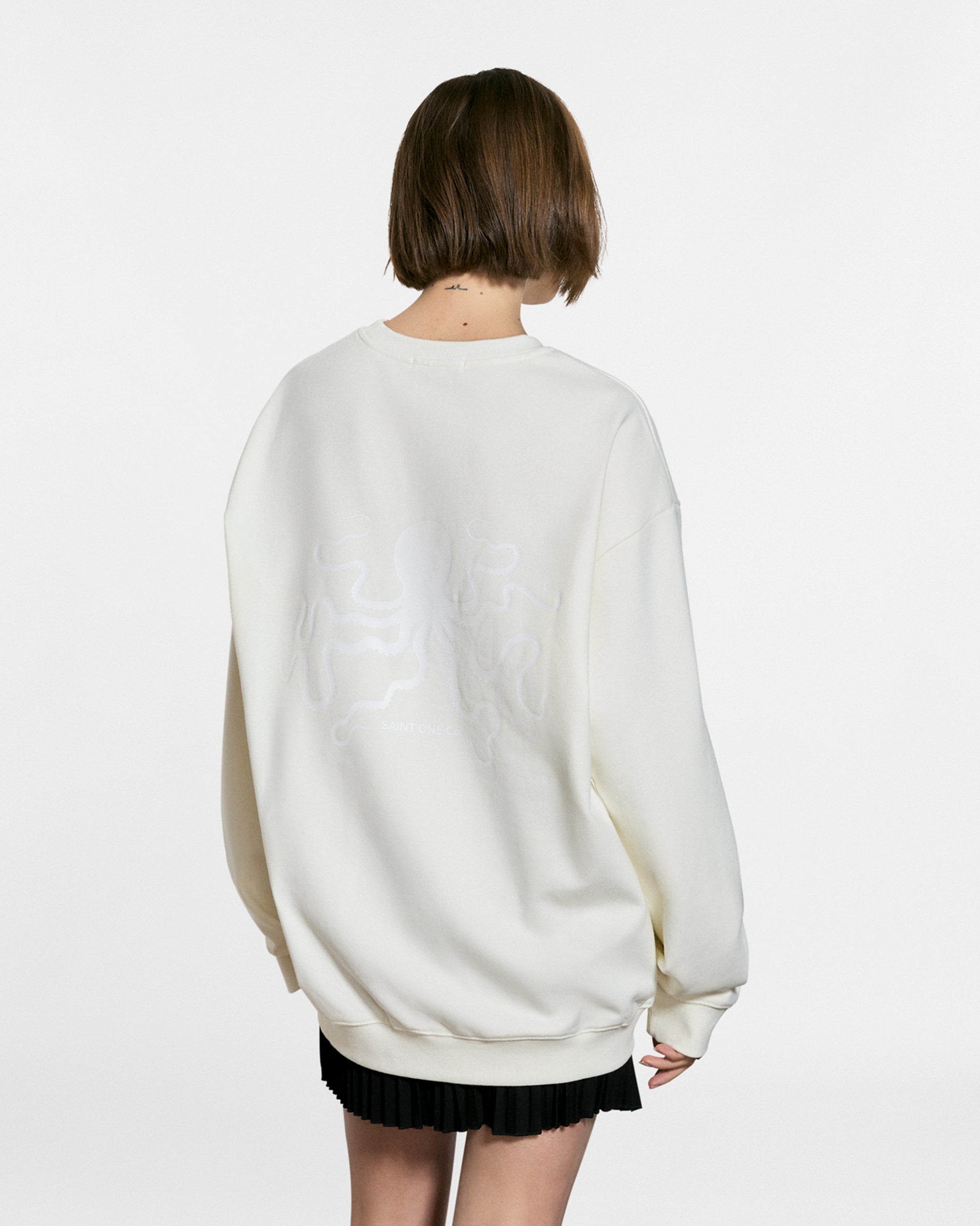 PRIMA OCTO SWEATSHIRT // VANILLA
