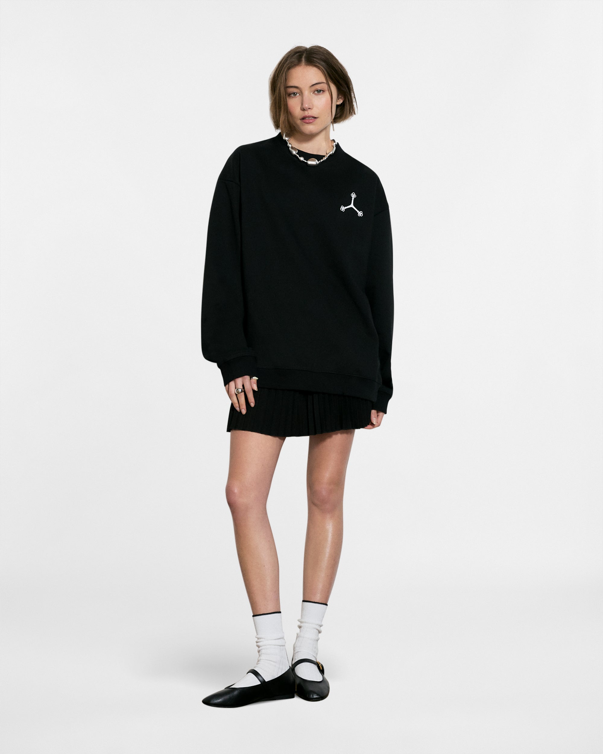 PRIMA OCTO SWEATSHIRT // BLACK