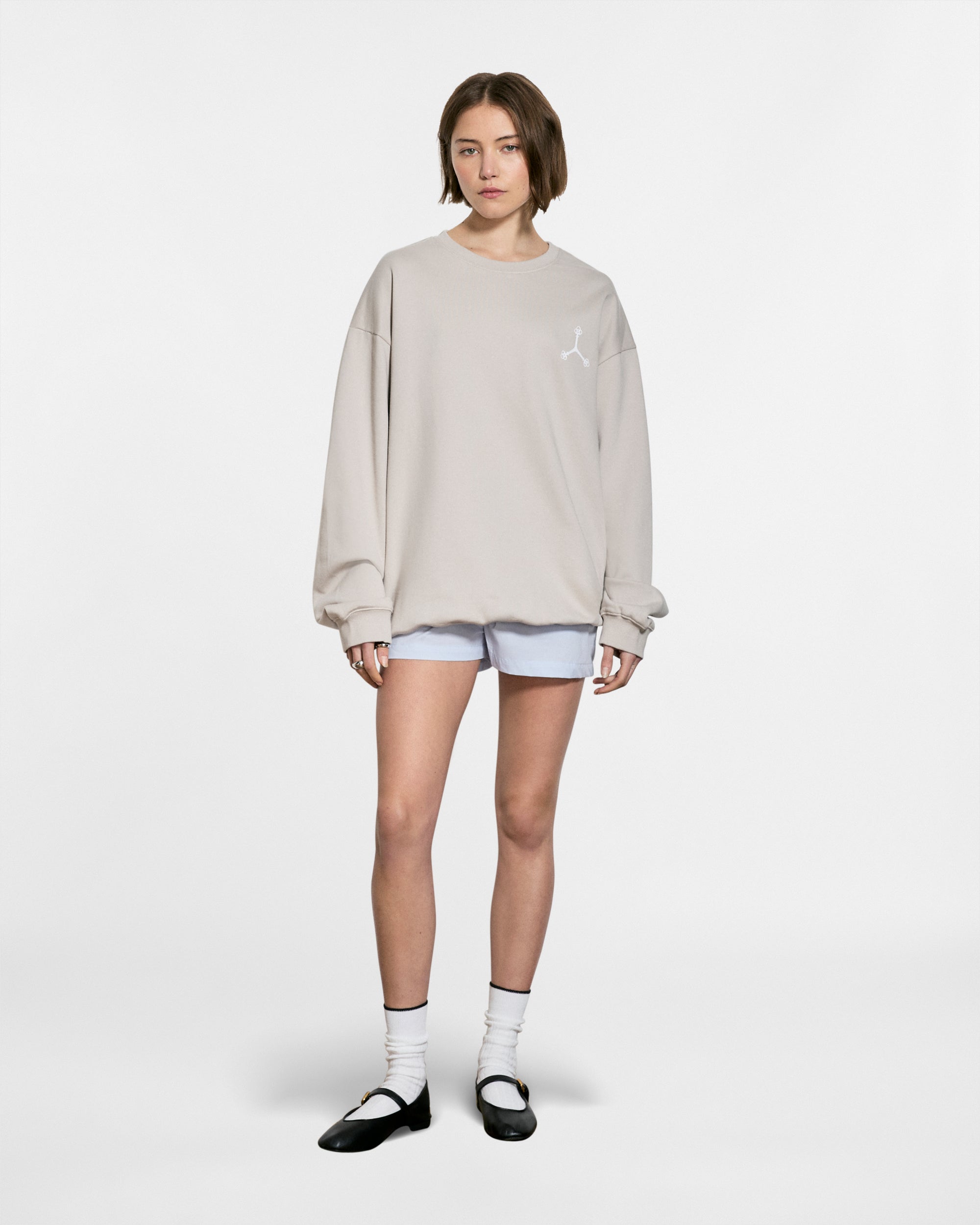 PRIMA OCTO SWEATSHIRT // LIGHT TAUPE