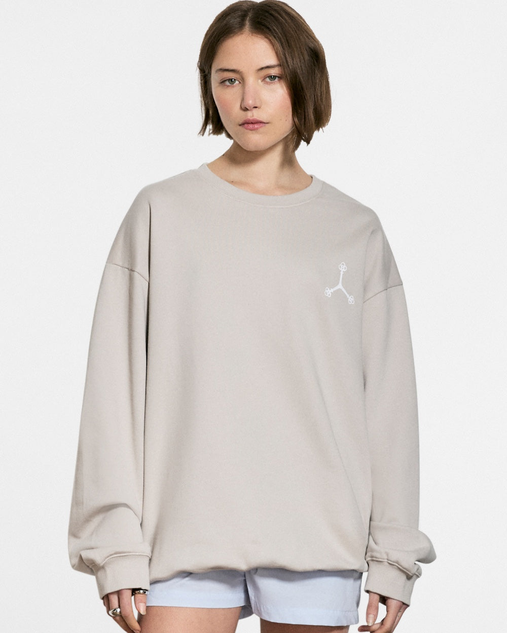 PRIMA OCTO SWEATSHIRT // LIGHT TAUPE