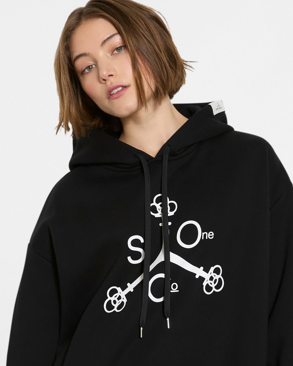 SAINT ONE HOODIE // BLACK