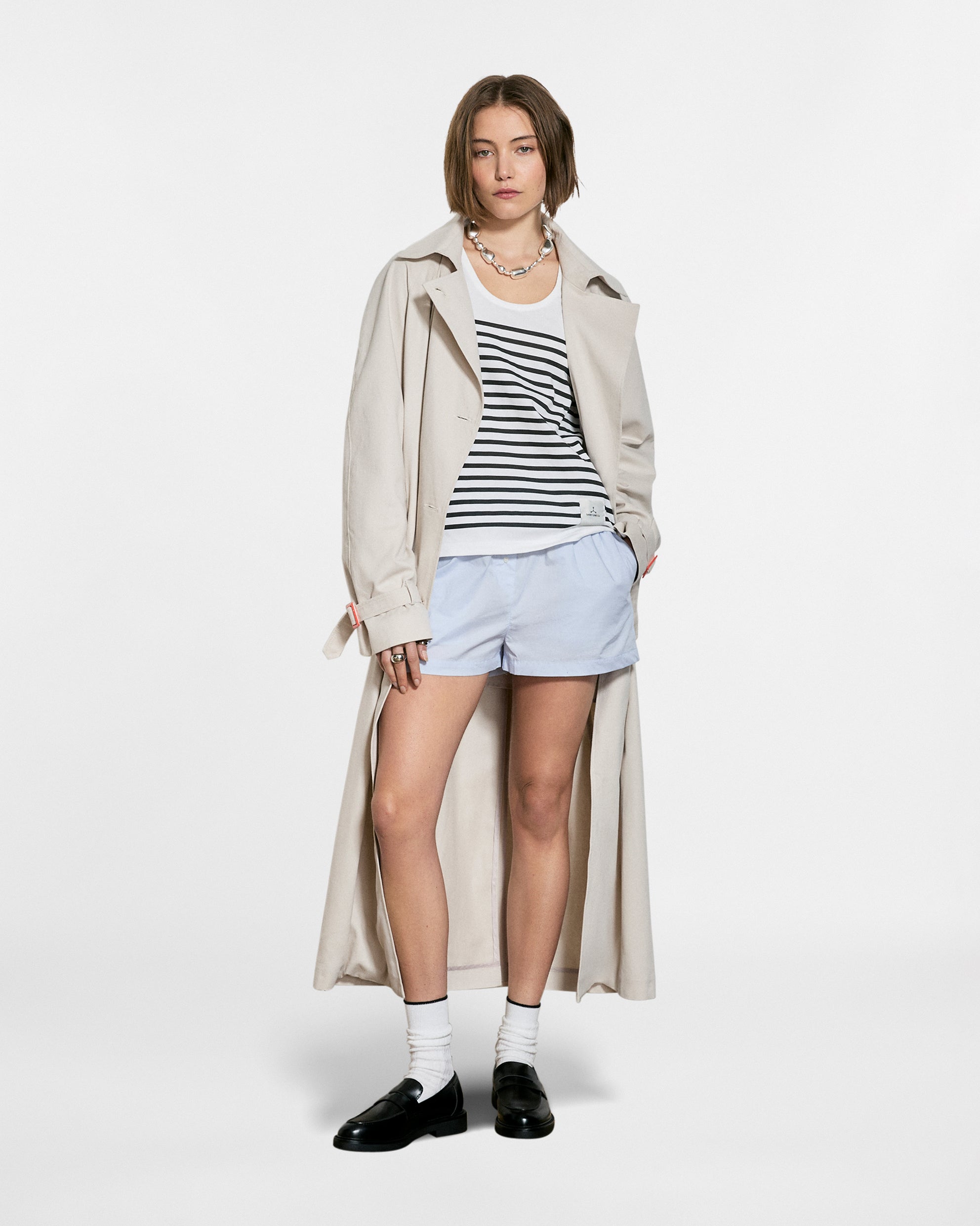 IDOLS TRENCH COAT // SAND x FANTA
