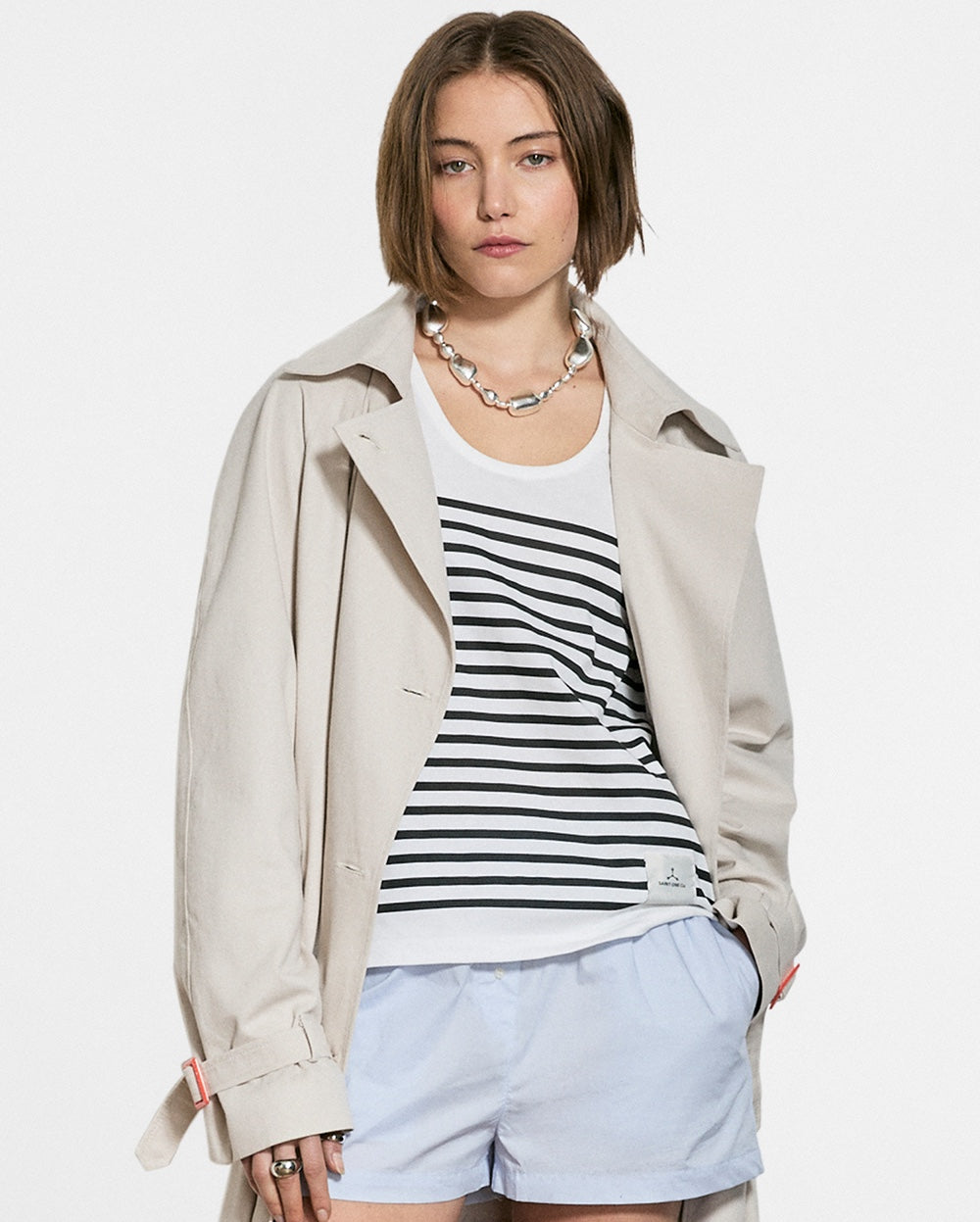 IDOLS TRENCH COAT // SAND x FANTA