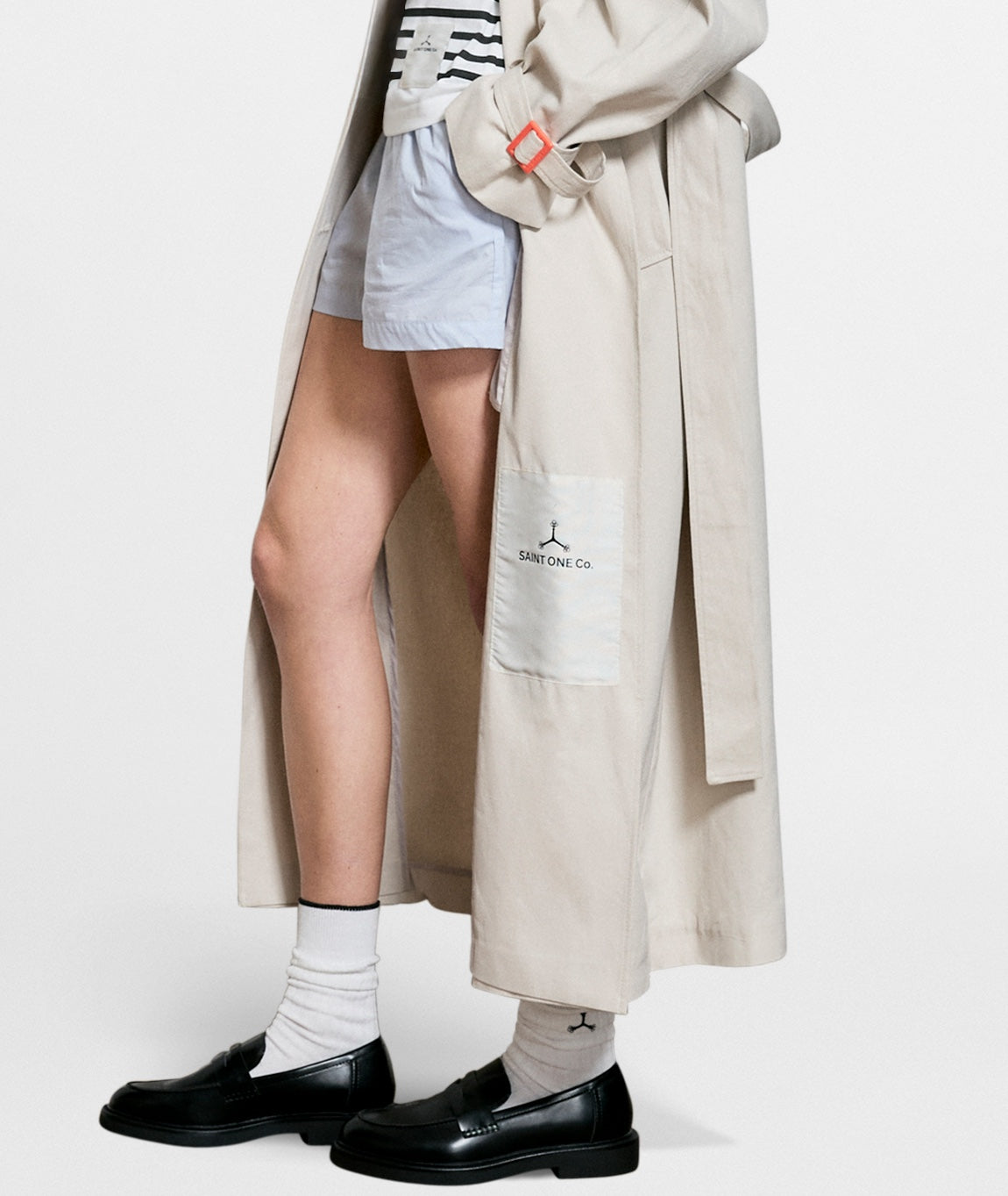 IDOLS TRENCH COAT // SAND x FANTA
