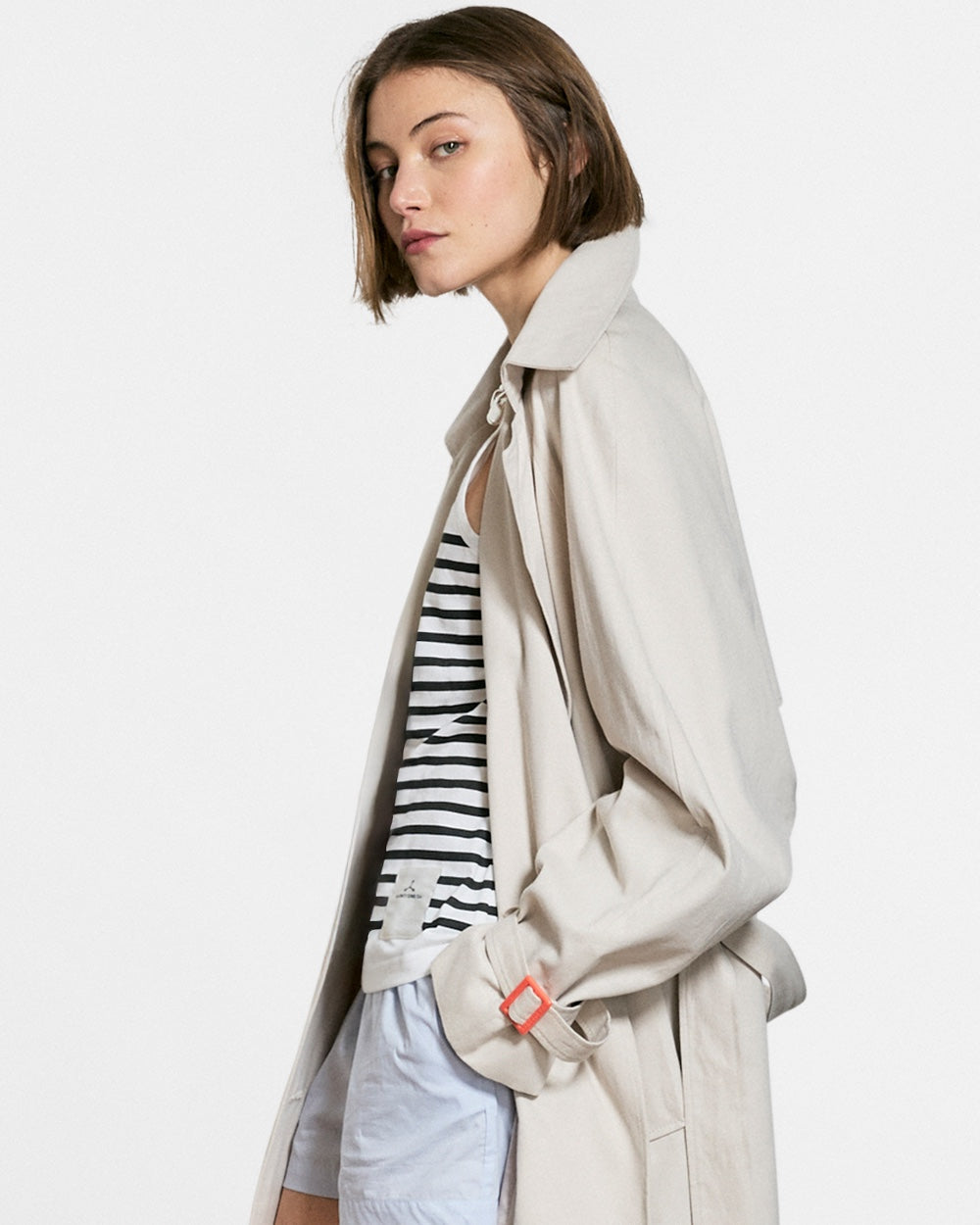 IDOLS TRENCH COAT // SAND x FANTA