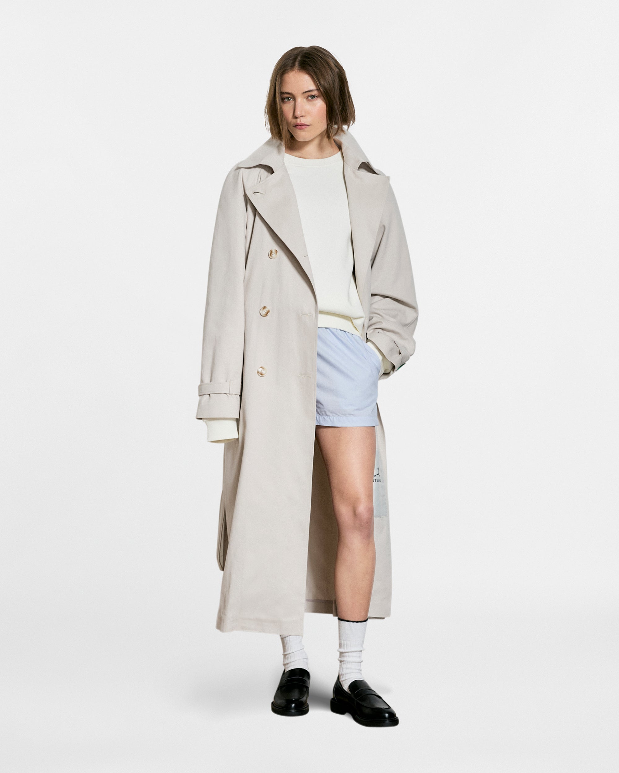 IDOLS TRENCH COAT // SAND x CACTUS