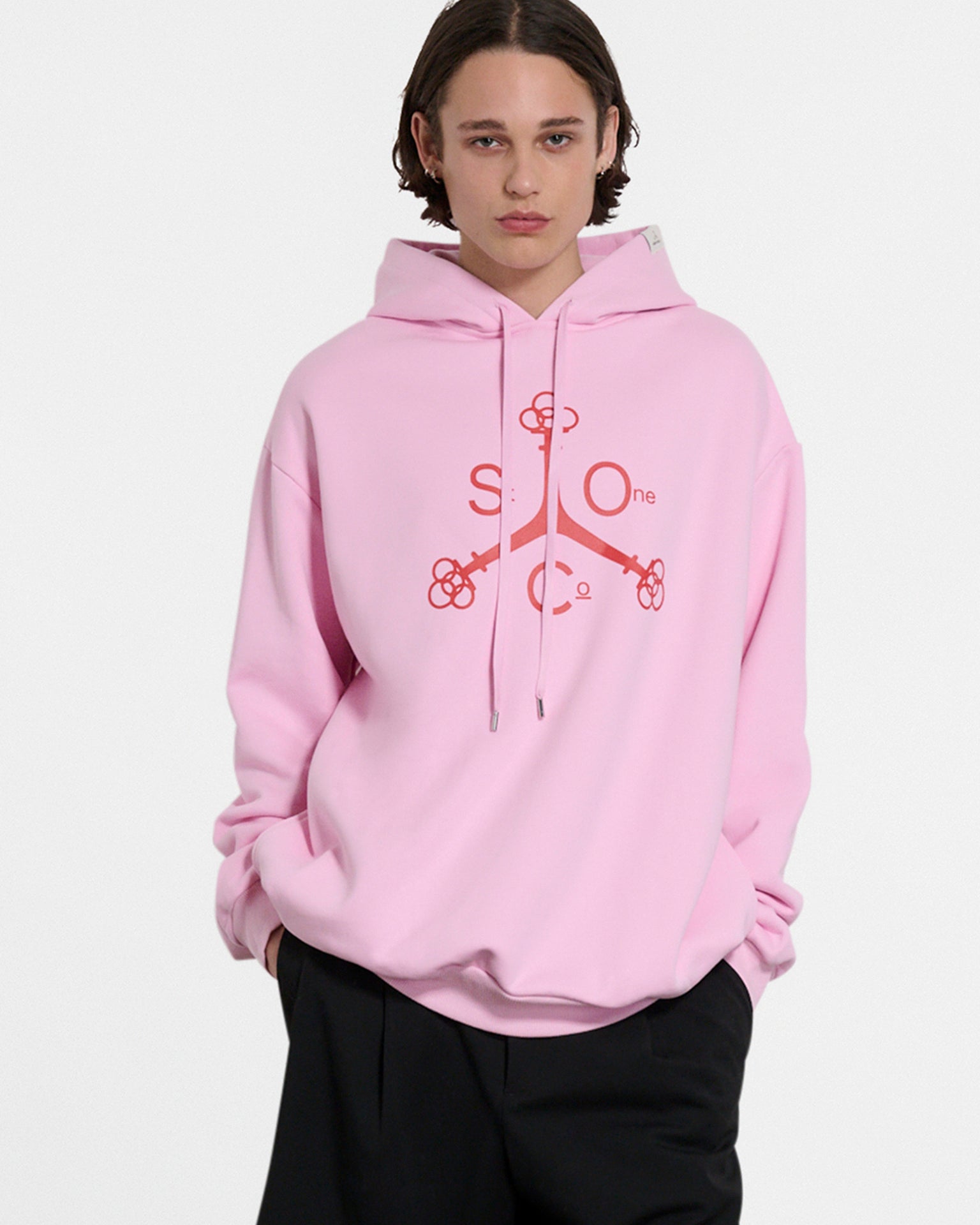 SAINT ONE HOODIE // BUBBLEGUM PINK