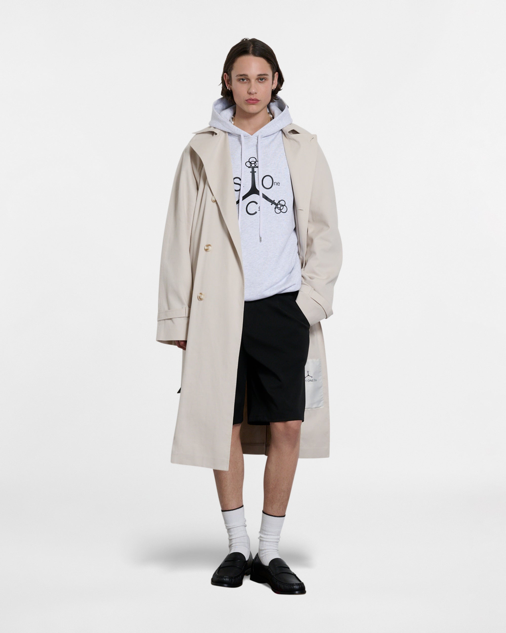 IDOLS TRENCH COAT // STONE x ONYX