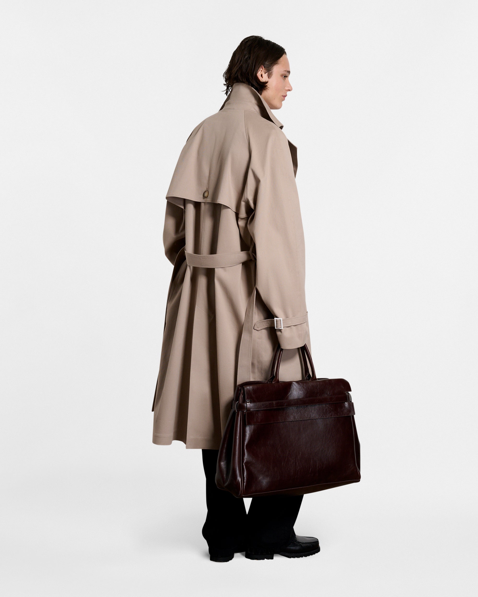 IDOLS TRENCH COAT // TAUPE x OYSTER