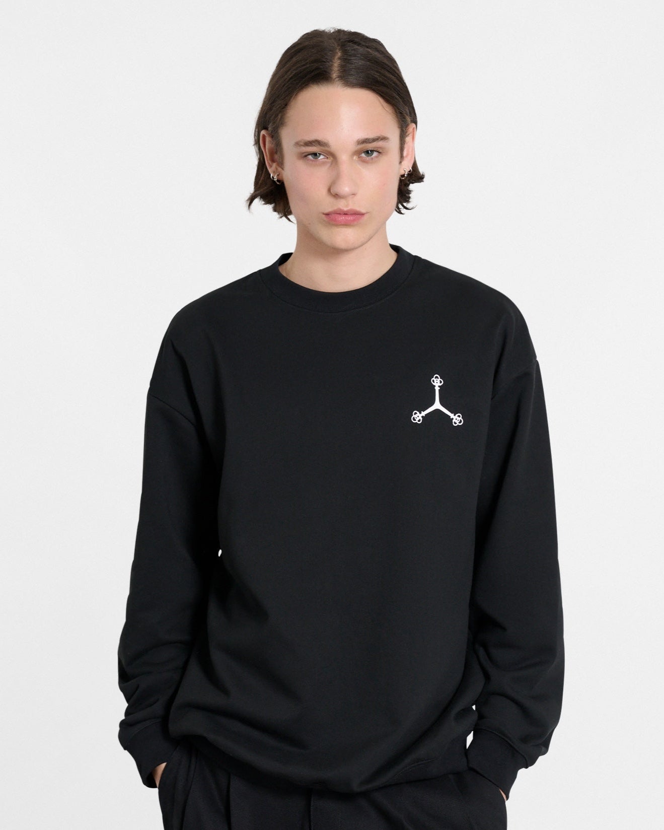 PRIMA OCTO SWEATSHIRT // BLACK
