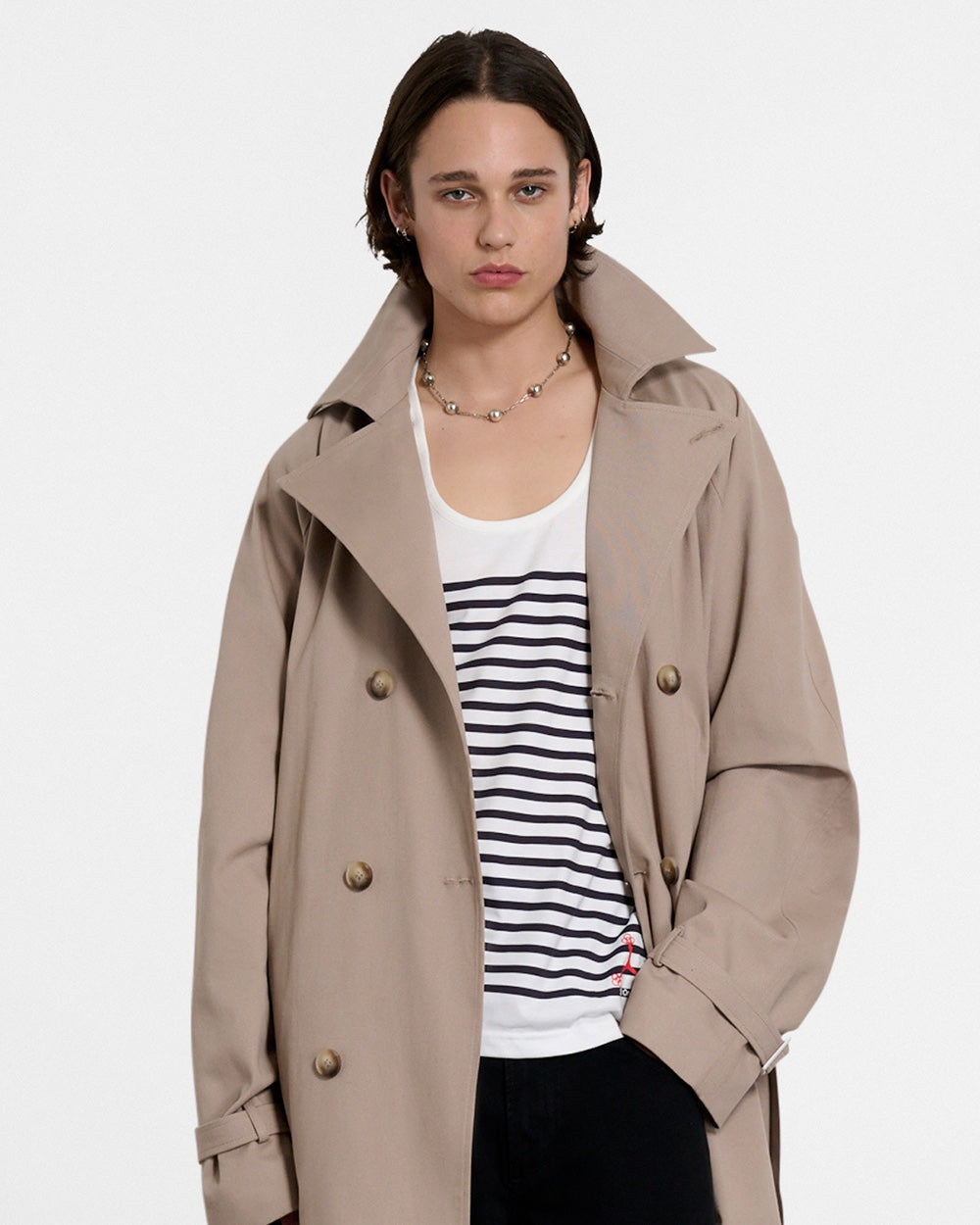 IDOLS TRENCH COAT // TAUPE x OYSTER