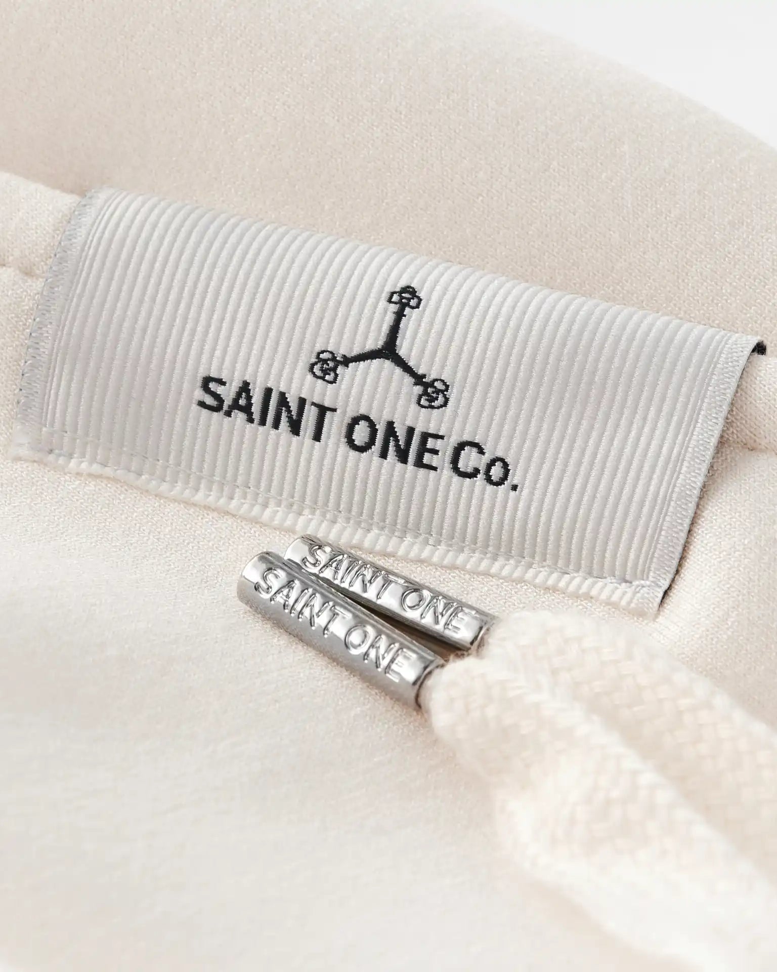 SAINT ONE LOUNGE SHORTS // IVORY