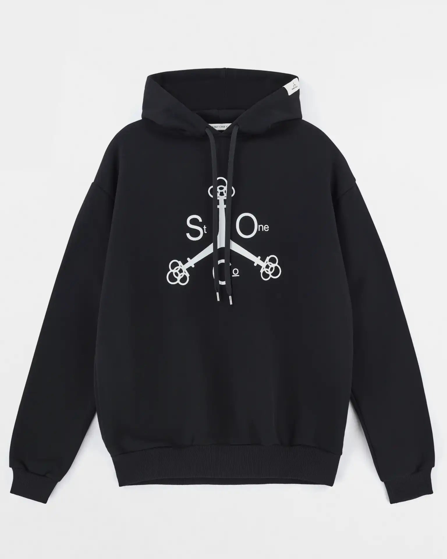 SAINT ONE HOODIE // BLACK