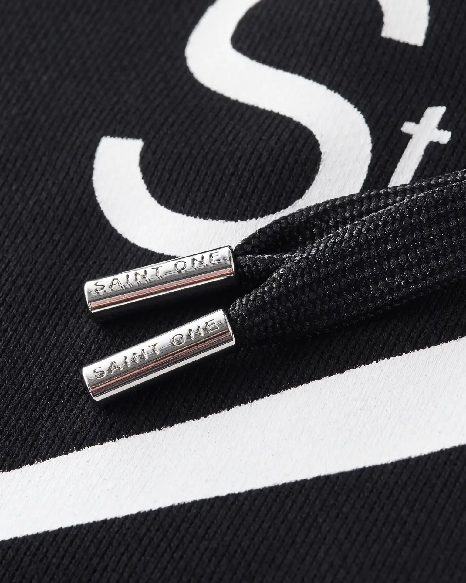 SAINT ONE HOODIE // BLACK