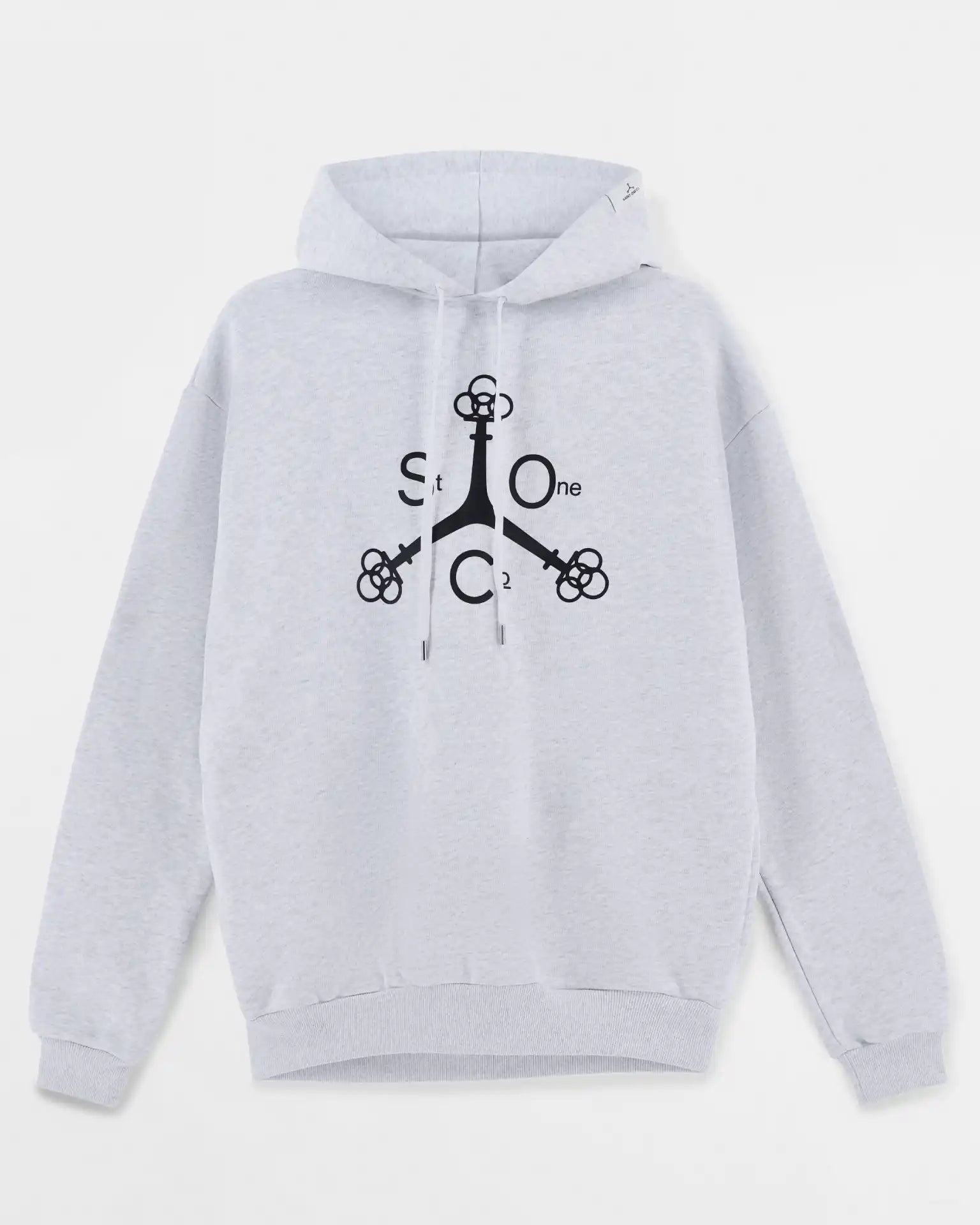 SAINT ONE HOODIE // LIGHT HEATHER